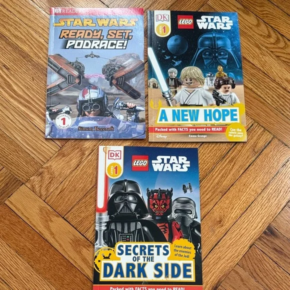Lot of LEGO Star Wars early reading books and Ultimate Sticker Collection Set - Picture 8 of 12